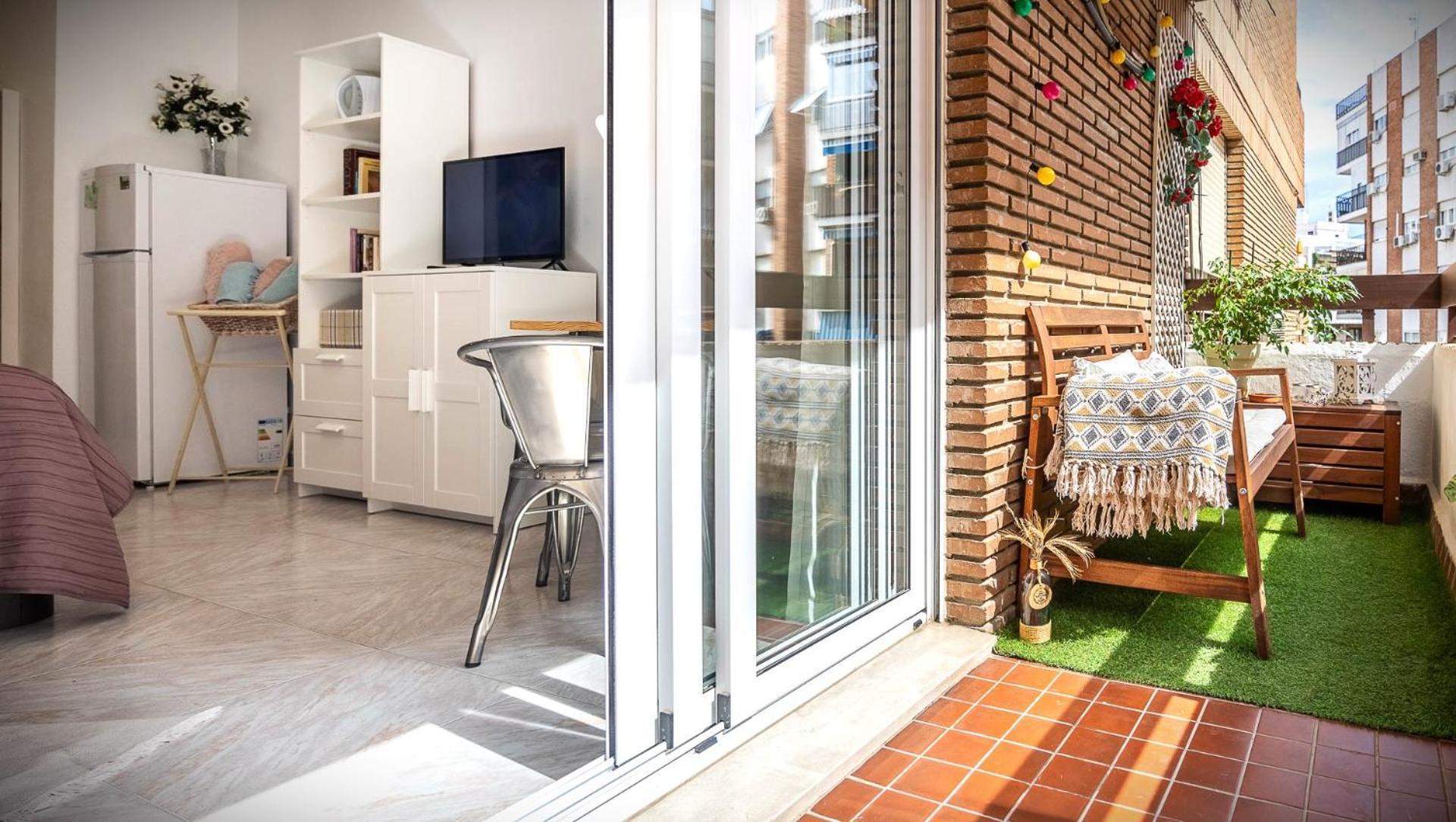 Sunterrace Loft-Triana'S Star, 10' From City Center! Sevilla Exteriör bild